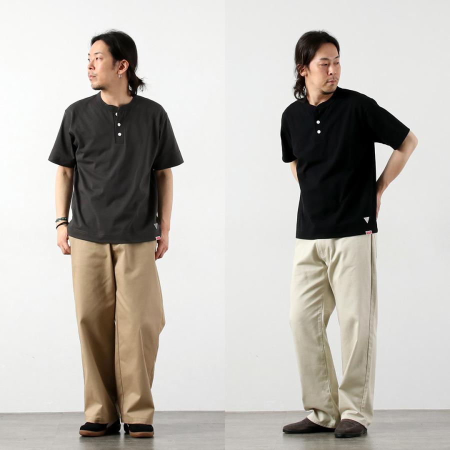 HEALTHKNIT（ヘルスニット）×RAG 別注 ヘンリーネックTシャツ オープンエンド ドライジャージ 抗菌 防臭加工 速乾 / メンズ | Healthknit | 10