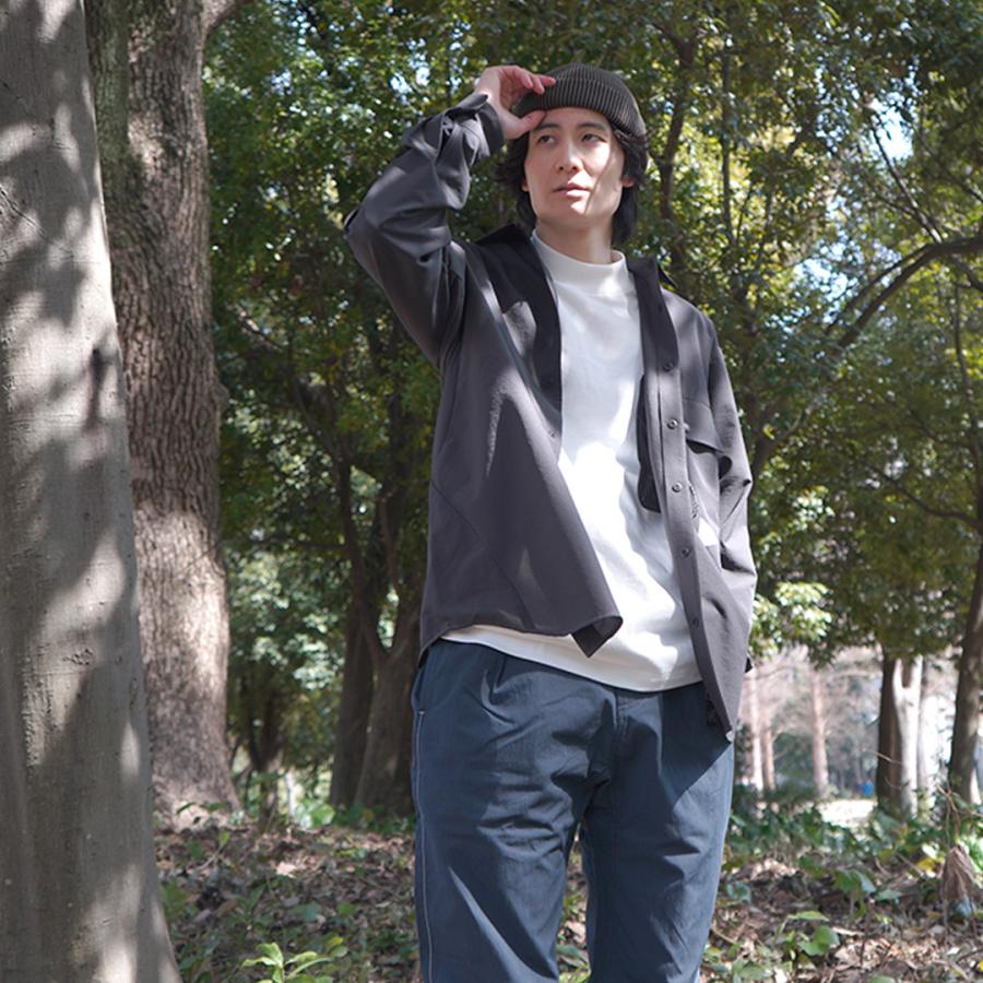 HEALTHKNIT（ヘルスニット）×RAG 別注 モックネックTシャツ オープンエンド ドライジャージ 抗菌 防臭加工 / 半袖 | Healthknit | 16