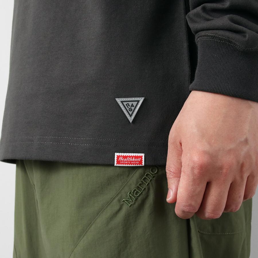 HEALTHKNIT（ヘルスニット）×RAG 別注 ヘルスニット×ラグ フリーダム ロングスリーブ Tシャツ オープンエンド ドライジャージ | Healthknit | 14