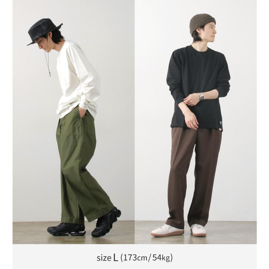 HEALTHKNIT（ヘルスニット）×RAG 別注 フリーダム ロングスリーブ Tシャツ オープンエンド ドライジャージ 抗菌 防臭加工 速乾 / メンズ 長袖｜rococo｜07