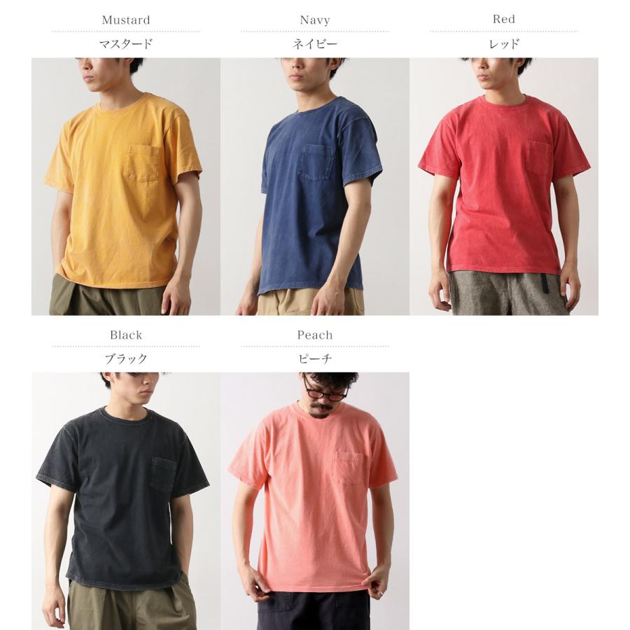 GOOD ON（グッドオン） ショートスリーブ ポケットTシャツ ヴィンテージダイ / メンズ トップス 半袖 綿 コットン | GOOD ON | 06