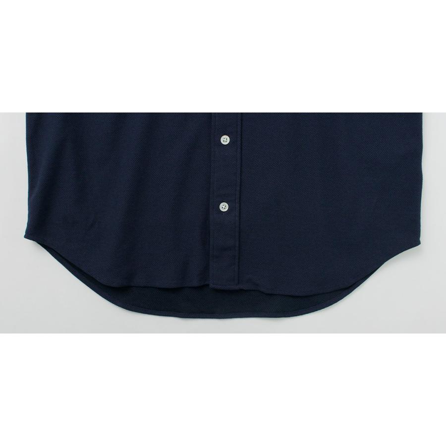 ROCOCO（ロココ） 鹿の子 ショートスリーブ ボタンダウンシャツ / メンズ 無地 半袖 吸水 速乾 日本製 | ROCOCO | 15