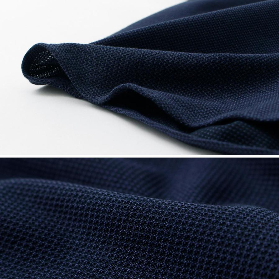 ROCOCO（ロココ） 鹿の子 ショートスリーブ ボタンダウンシャツ / メンズ 無地 半袖 吸水 速乾 日本製 | ROCOCO | 08