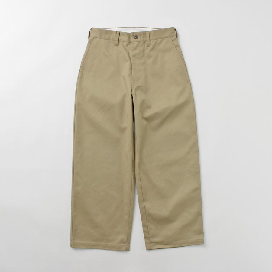 UNIVERSAL OVERALL（ユニバーサルオーバーオール） ヘリテージ T/C ボリューム トラウザー / メンズ チノパン | UNIVERSAL OVERALL | 08