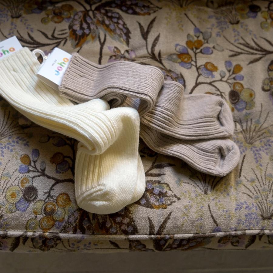 JOHA（ヨハ） ウールソックス / メンズ レディース 靴下 ハイソックス メリノウール 無地 Wool Socks | joha | 15