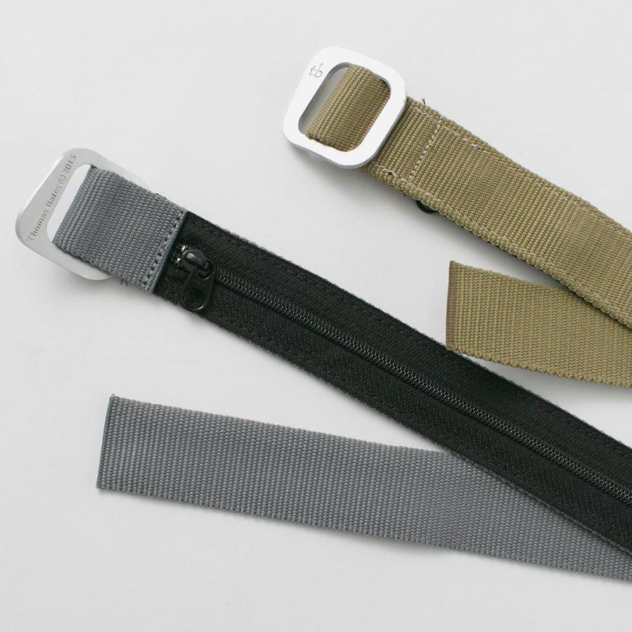 THOMAS BATES（トーマス ベイツ） マネーベルト / メンズ 穴なし 3cm幅 ナイロン 非金属 トラベル 旅行 空港 Dakota Money |  | 13