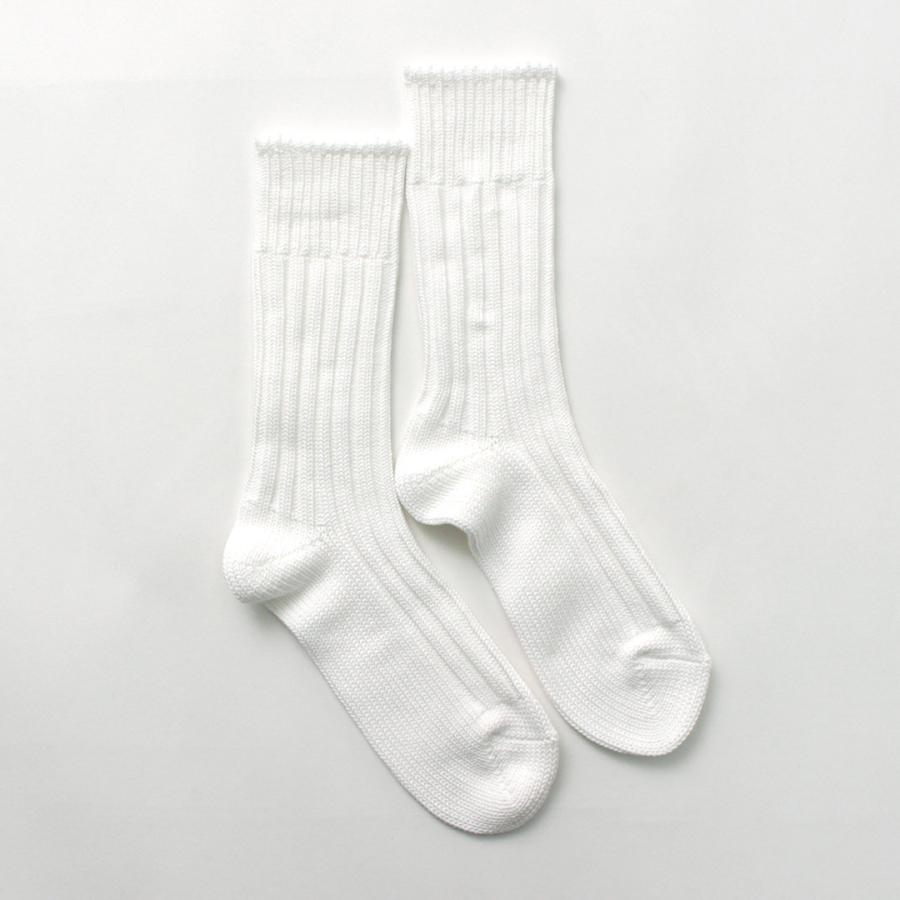 DECKA QUALITY SOCKS（デカ） ヘビーウエイト プレーン クルーソックス / メンズ 靴下 厚手 無地 SHOWATABE | decka Quality socks | 12
