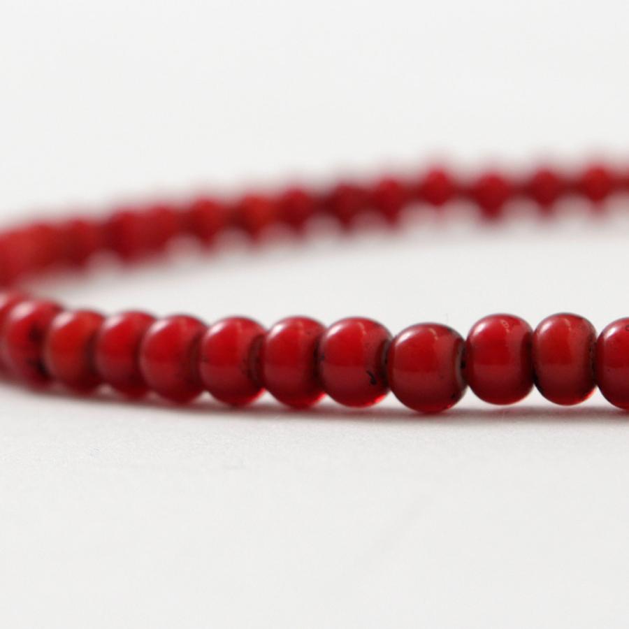 phaduA （パ・ドゥア） ホワイト ハート アンティーク グラス ビーズ ネックレス / メンズ レディース ユニセックス | ROCOCO | 05