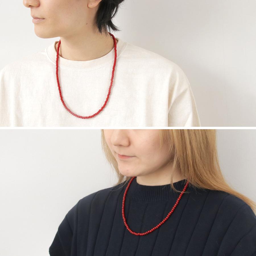 phaduA （パ・ドゥア） ホワイト ハート アンティーク グラス ビーズ ネックレス / メンズ レディース ユニセックス | ROCOCO | 08