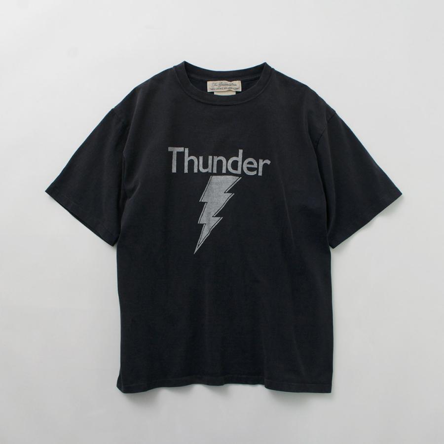 お*ー様 新品　試着のみ　REMI RELIEF RINGER T-SHIRT REMI RELIEF（レミ レリーフ） NEW加工丸胴天竺T(Thunder) / Tシャツ