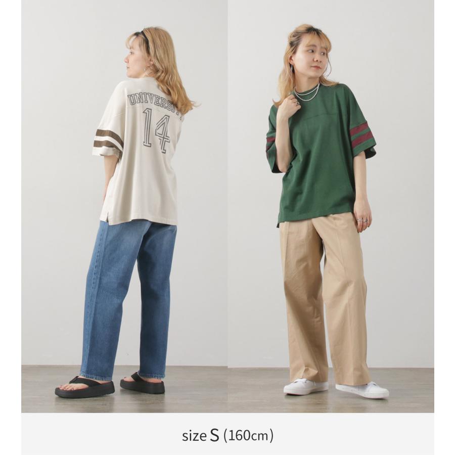 REMI RELIEF（レミレリーフ） SP加工R/C天竺フットボールT(14) / メンズ レディース ユニセックス Tシャツ 半袖 日本製 | REMI RELIEF | 07