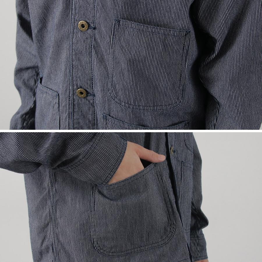 JAPAN BLUE JEANS（ジャパンブルージーンズ） RJB4124 別注 ヒッコリー エンジニアジャケット / メンズ ライトアウター ワーク | JAPAN BLUE JEANS | 09