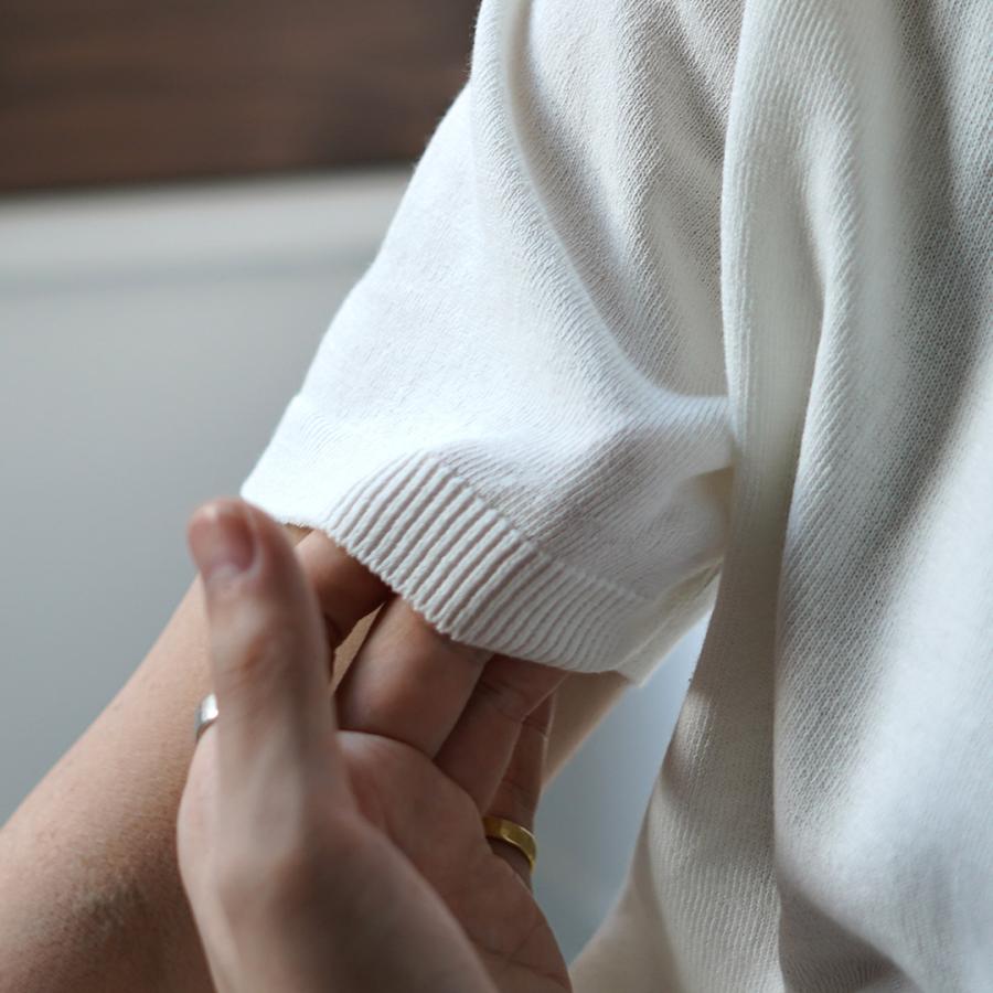 MOONCASTLE（ムーンキャッスル） アイスコットン クルーネック ニットTシャツ 2025年モデル / 半袖 サマーニット メンズ 日本製 接触冷感 | MOONCASTLE | 20