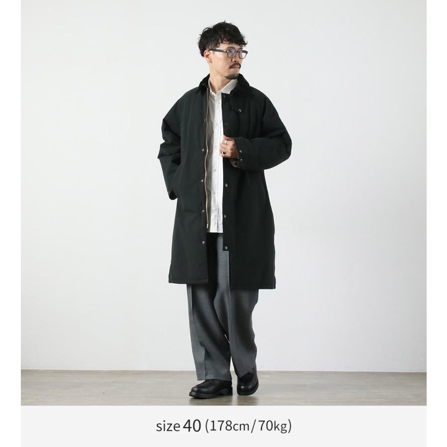 Barbour / EXMOOR 23SS ブラック サイズ38 Barbour(ﾊﾞﾌﾞｱｰ) - EXMOOR MIDDLE LENGTH COAT JAPAN SPECIAL