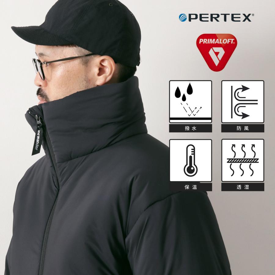 AND WANDER（アンドワンダー） トップ フリース コート / メンズ 冬 防寒 撥水 人工羽毛 アウター アウトドア top fleece coat | and wander | 08