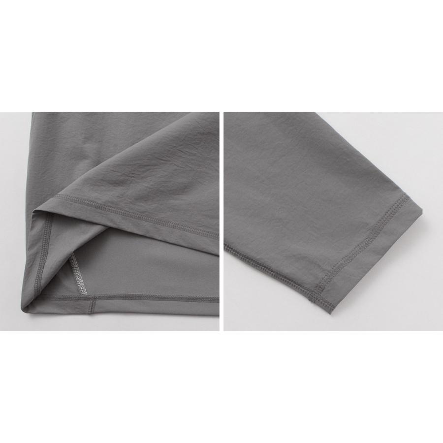 AND WANDER（アンドワンダー） ハイブリッド ウォーム ポケット ロングスリーブTシャツ / メンズ トップス 長袖 ストレッチ 消臭 | and wander | 18