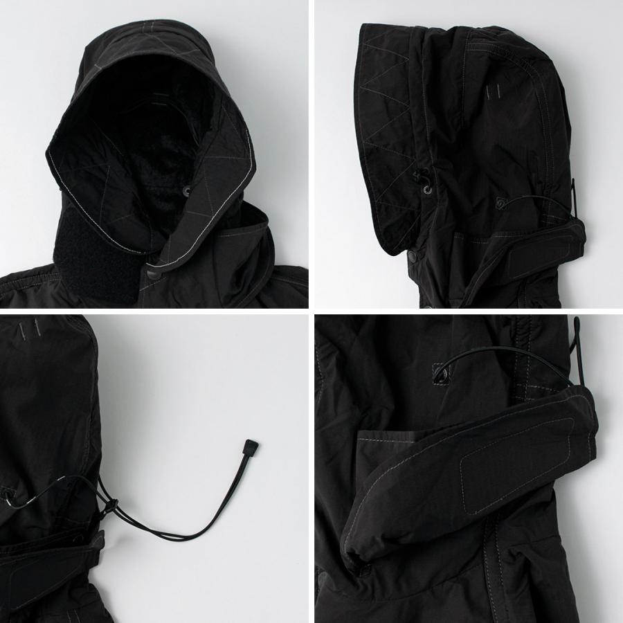 AND WANDER（アンドワンダー） フィッシュテール オクタ コート / メンズ アウター 撥水 フード アウトドア fishtail Octa coat | and wander | 20