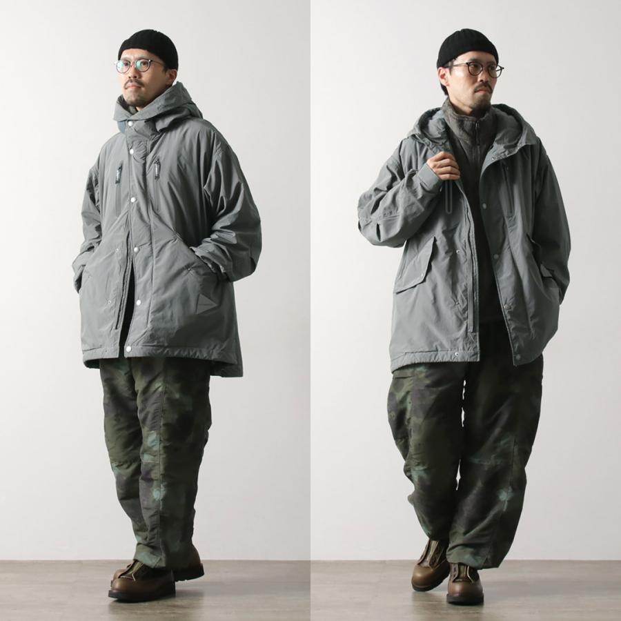 AND WANDER（アンドワンダー） フィッシュテール オクタ コート / メンズ アウター 撥水 フード アウトドア fishtail Octa coat | and wander | 07