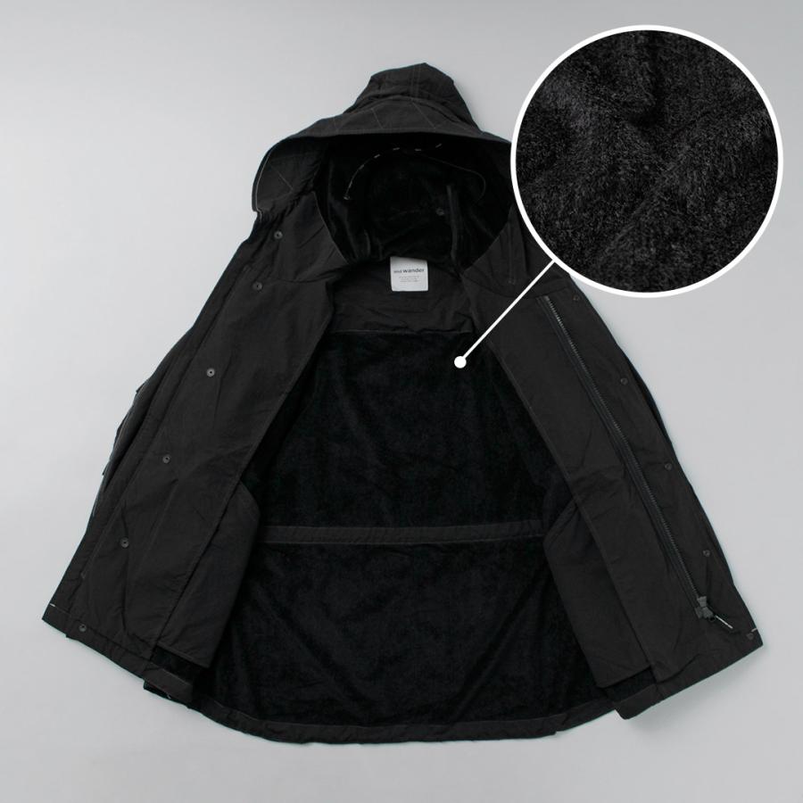 AND WANDER（アンドワンダー） フィッシュテール オクタ コート / メンズ アウター 撥水 フード アウトドア fishtail Octa coat | and wander | 09