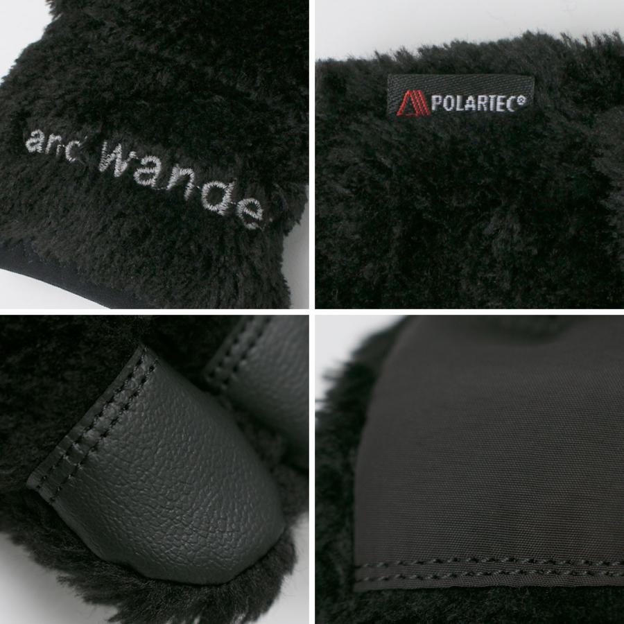 AND WANDER（アンドワンダー） ハイロフト フリースグローブ / 手袋 五本指 スマホ対応 アウトドア ユニセックス 日本製 | and wander | 11
