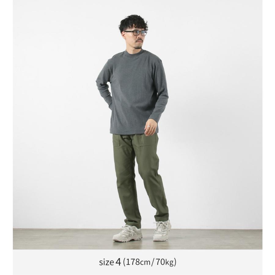 GICIPI(ジチピ） デルフィーノ クルーネック ベーシックフィット ロングスリーブ カットソー / Tシャツ 長袖 無地 モックネック | gicipi | 06