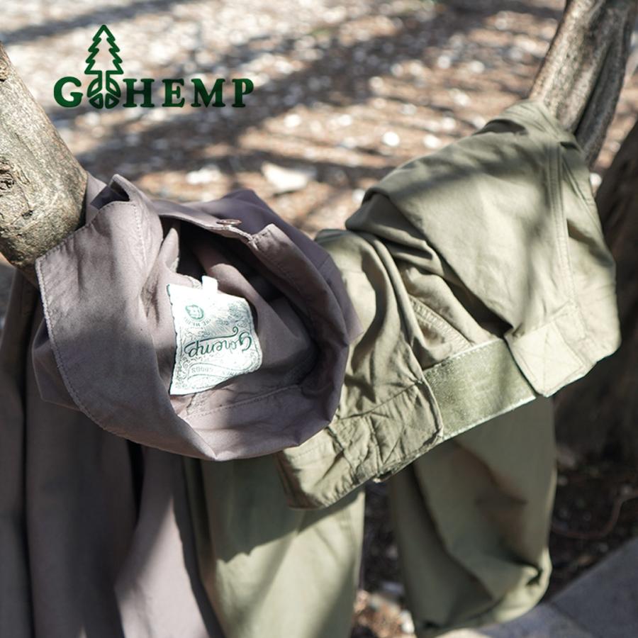 GOHEMP（ゴーヘンプ） 別注 ジャムパンツ / イージーパンツ コットン ヘンプ 吸湿 速乾 マジックテープ ウエストゴム メンズ | GOHEMP | 09