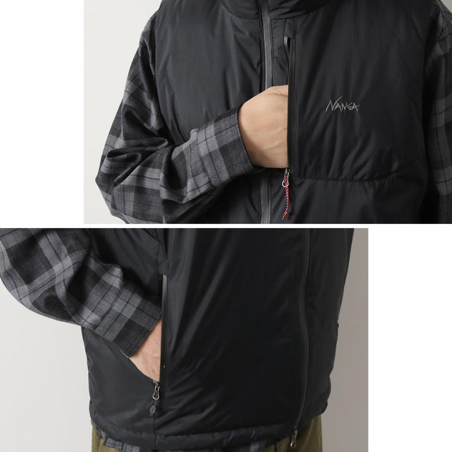 NANGA（ナンガ） オーロラテックス スタンドカラー ダウンベスト / メンズ レディース アウター 透湿 保温 撥水 | NANGA | 12