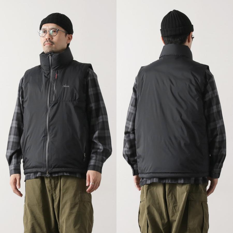 NANGA（ナンガ） オーロラテックス スタンドカラー ダウンベスト / メンズ レディース アウター 透湿 保温 撥水 | NANGA | 13