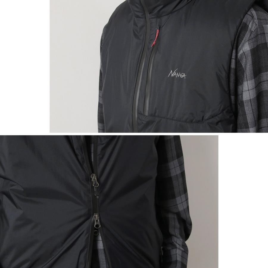 NANGA（ナンガ） オーロラテックス スタンドカラー ダウンベスト / メンズ レディース アウター 透湿 保温 撥水 | NANGA | 10