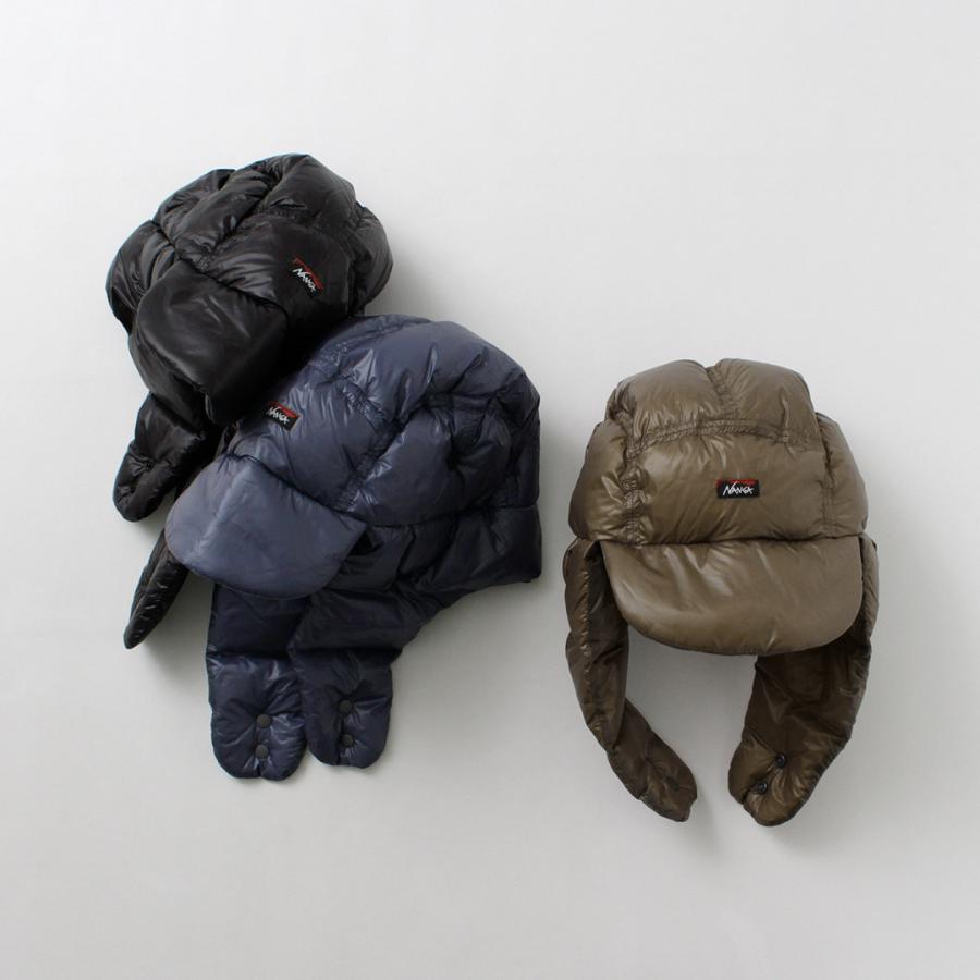 NANGA（ナンガ） マウンテンロッジ ダウン イヤーフラップキャップ / フライトキャップ 帽子 アウトドア ユニセックス | NANGA | 05