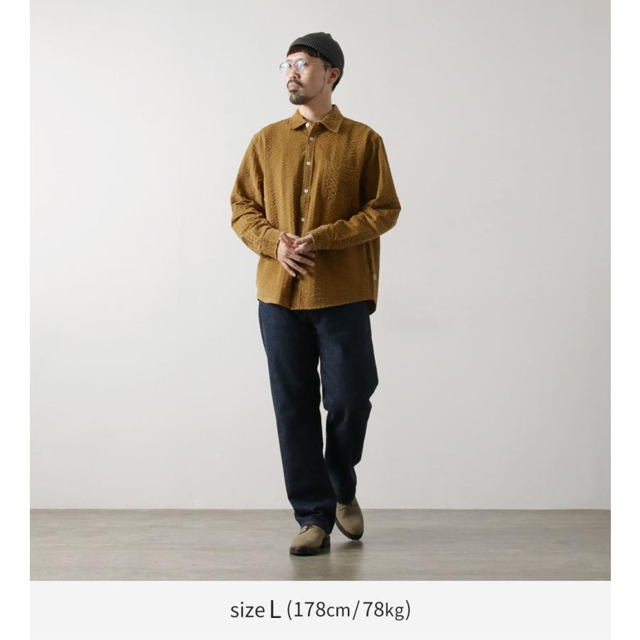 WAX LONDON（ワックスロンドン） シェリーシャツ シアサッカー コード / メンズ トップス コーデュロイ 綿 | WAX LONDON | 05