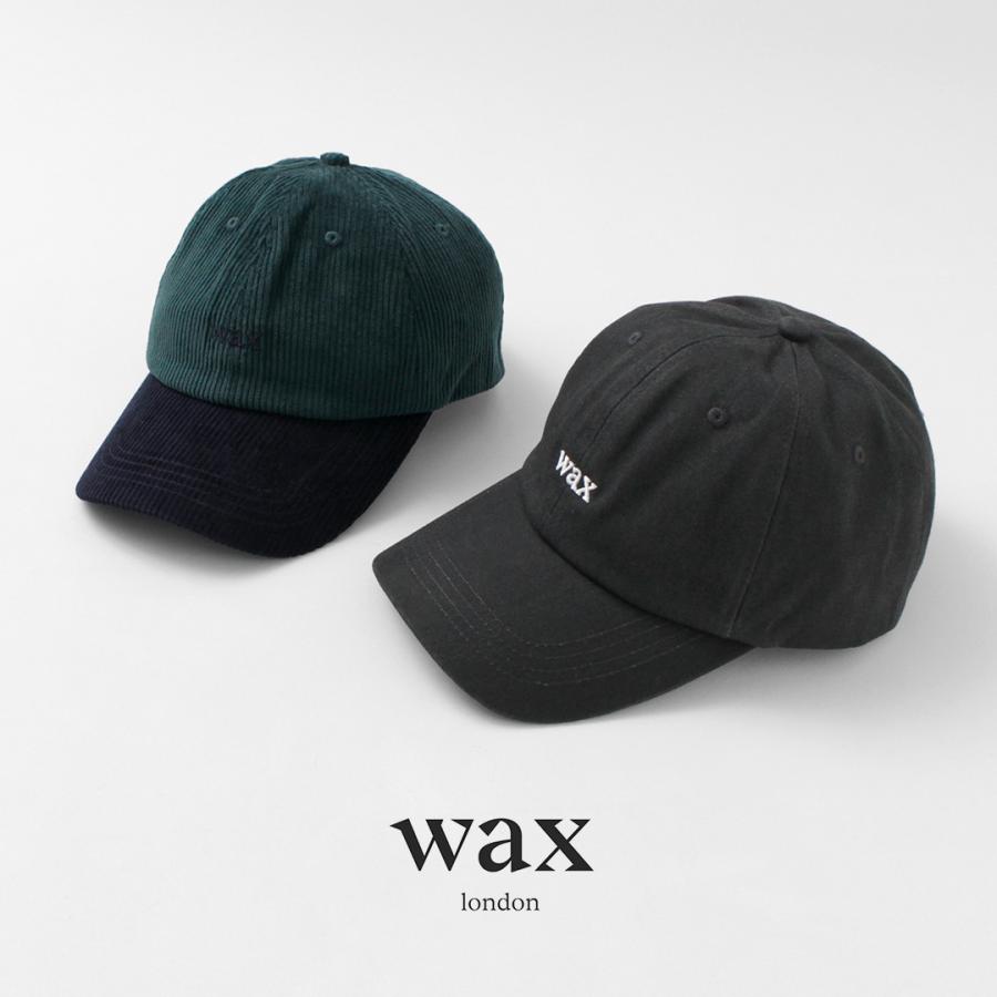 WAX LONDON（ワックスロンドン） スポーツキャップ / 帽子 ボールキャップ コーデュロイ コットン ロゴ メンズ | WAX LONDON
