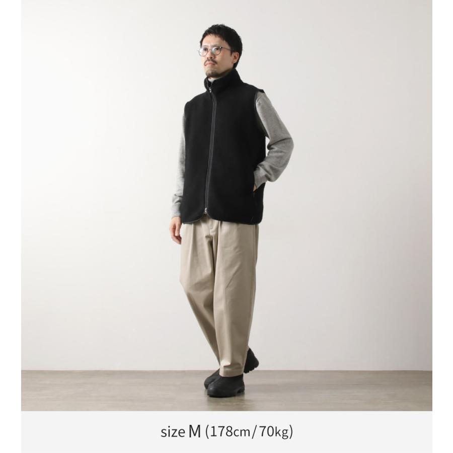 AXESQUIN（アクシーズクイン） ウールボア ベスト / メンズ スタンドカラー 透湿 吸汗 速乾 | AXESQUIN | 03