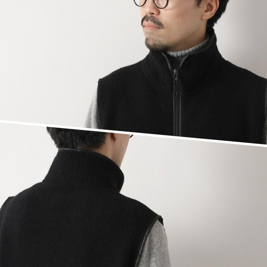 AXESQUIN（アクシーズクイン） ウールボア ベスト / メンズ スタンドカラー 透湿 吸汗 速乾 | AXESQUIN | 09