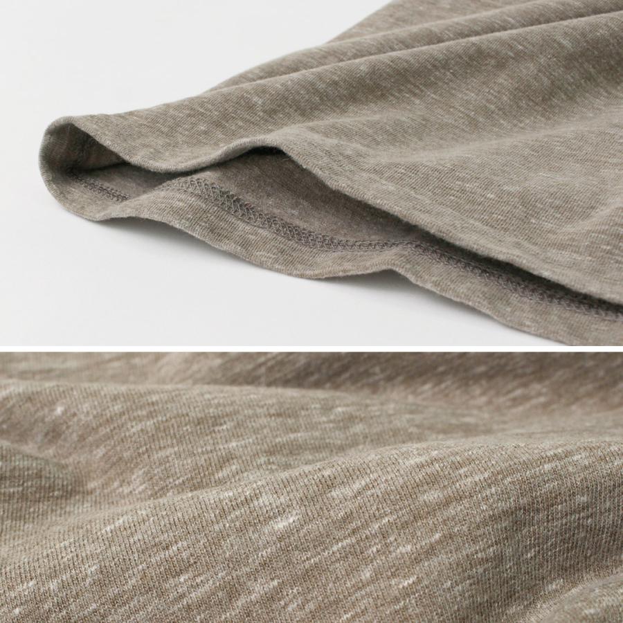 REMI RELIEF（レミレリーフ） 別注 メランジ天竺 ロングスリーブ ポケットTシャツ / 長袖 メンズ 大きめ 日本製 | REMI RELIEF | 08