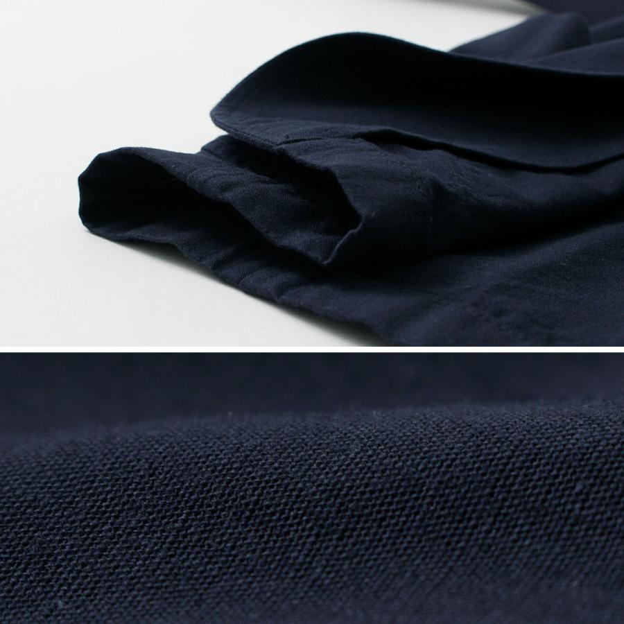 D.C.WHITE（ディーシーホワイト） コットンリネン サマー ブレザー / メンズ 麻 ジャケット シングル 紺ブレ 金ボタン 日本製 | D.C.WHITE | 05