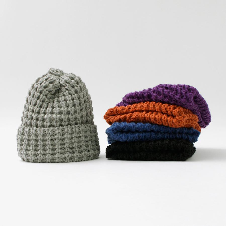 HIGHLAND 2000（ハイランド2000）ボブキャップ タックステッチ (アルパカ×ブリティッシュウール ミックス) / ニット帽 帽子 | HIGHLAND 2000 | 07