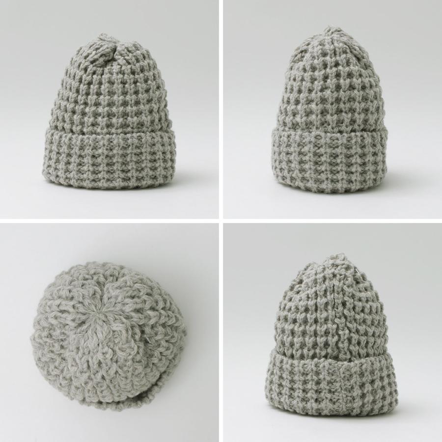 HIGHLAND 2000（ハイランド2000）ボブキャップ タックステッチ (アルパカ×ブリティッシュウール ミックス) / ニット帽 帽子 | HIGHLAND 2000 | 14