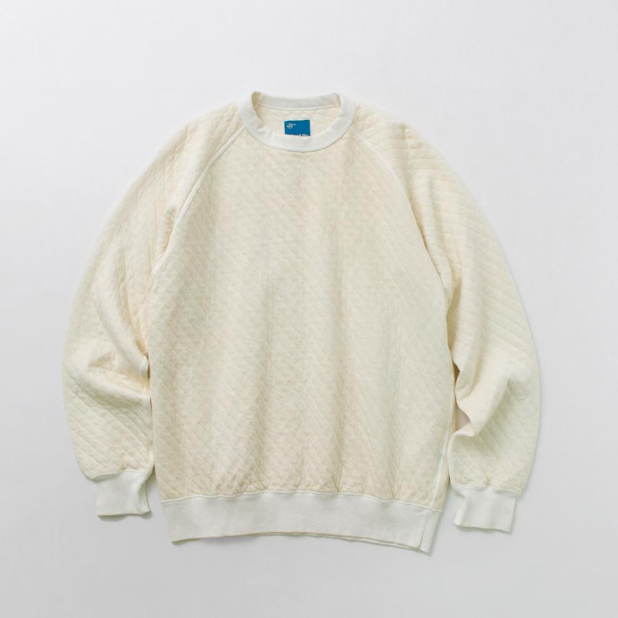 GOOD ON（グッドオン） キルト ロングスリーブ ラグラン クルーネックシャツ 光電子 / メンズ スウェット 長袖 無地 日本製 | GOOD ON | 04