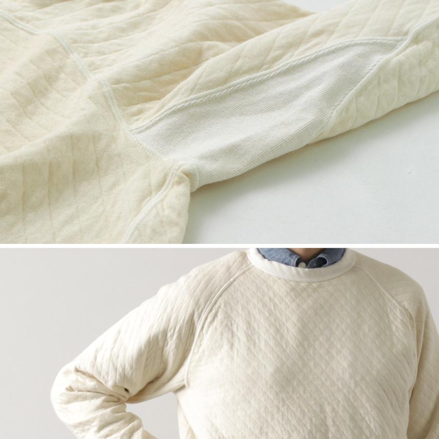 GOOD ON（グッドオン） キルト ロングスリーブ ラグラン クルーネックシャツ 光電子 / メンズ スウェット 長袖 無地 日本製 | GOOD ON | 10