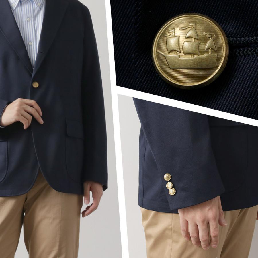 D.C.WHITE（ディーシーホワイト） ウエストポイント ブレザー 2 / メンズ ジャケット ビジネス オケージョン 紺ブレザー | D.C.WHITE | 08