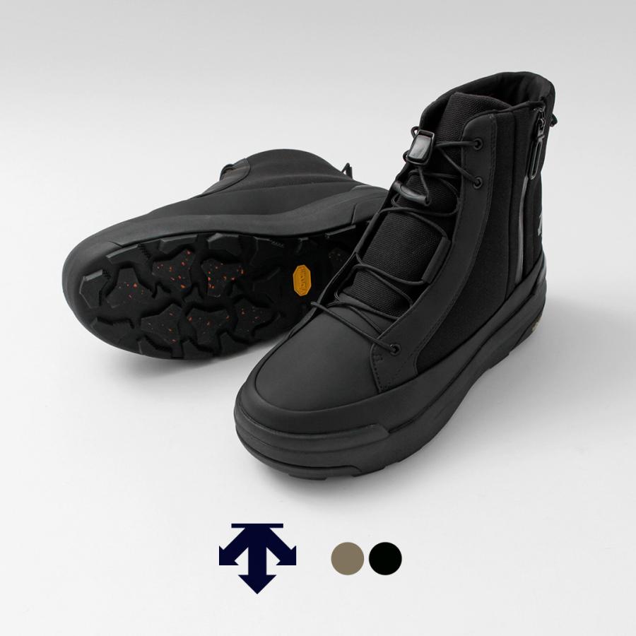 DESCENTE（デサント） ハイカット サイドジップ レースアップブーツ / メンズ スノーブーツ ウィンターブーツ | DESCENTE