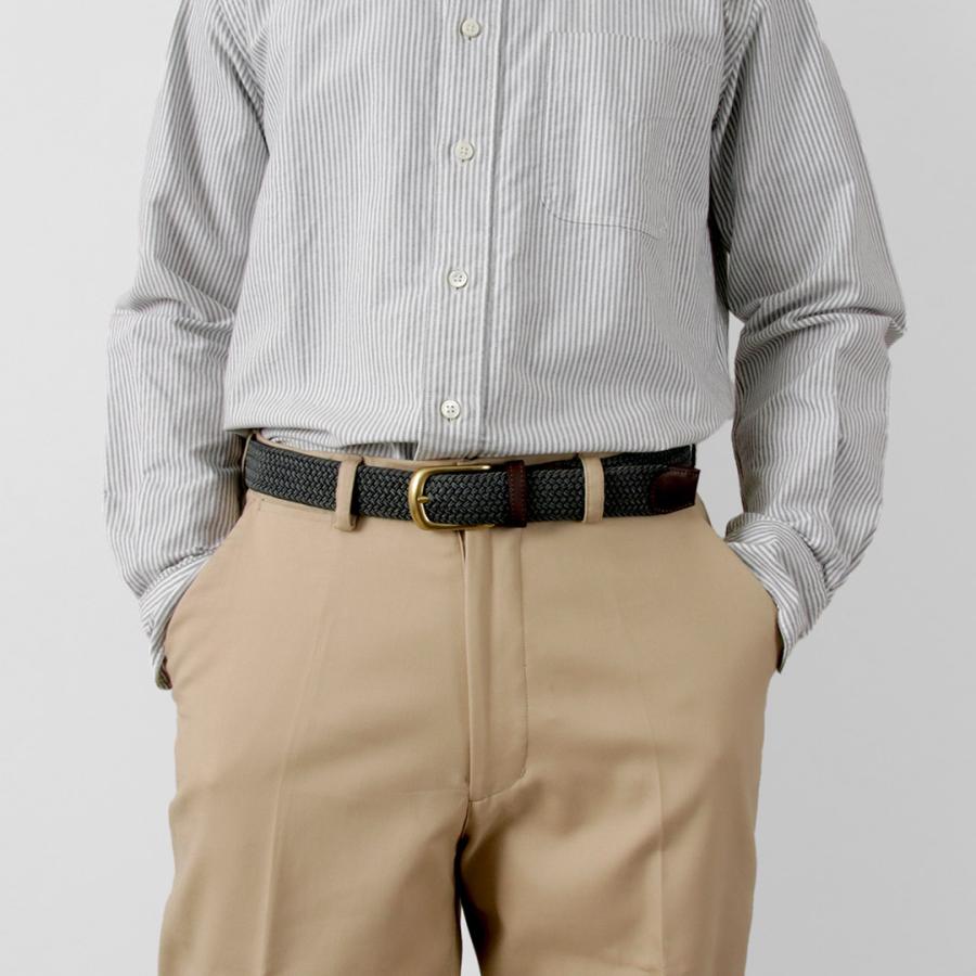 phaduA（パ・ドゥア） エラスティック　メッシュベルト / メンズ メッシュ ナイロン ゴム 編み込み 穴なし | ROCOCO | 18