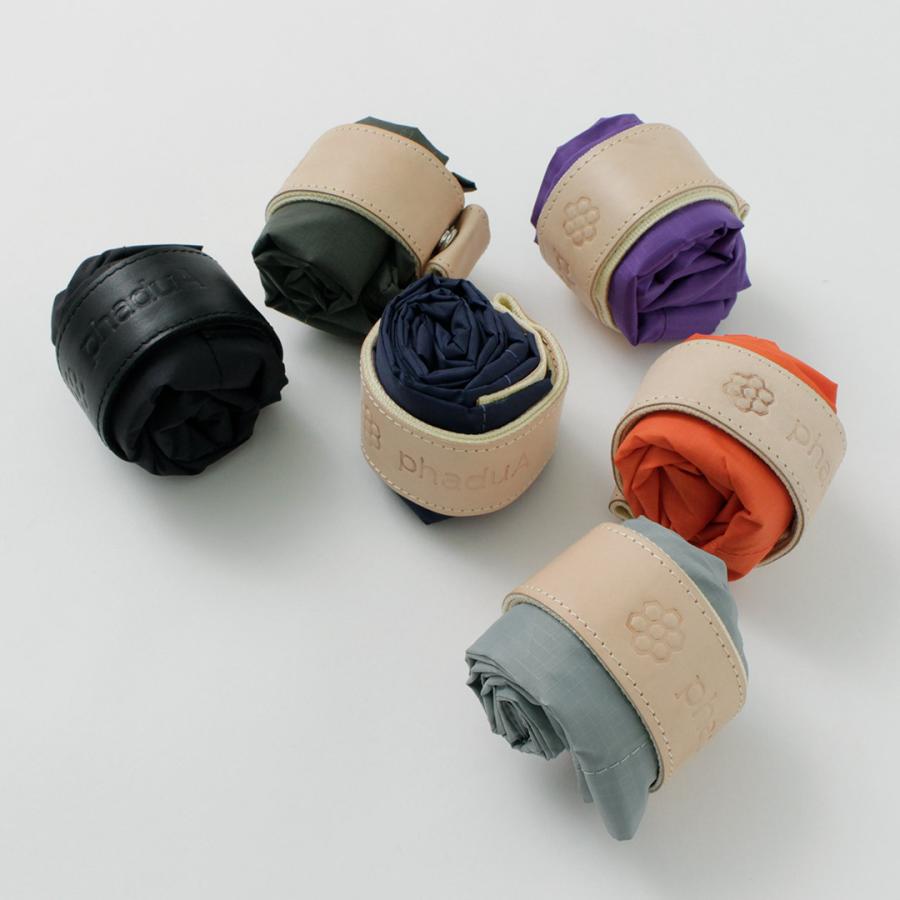 phaduA（パ・ドゥア） リップストップナイロン レザーサック/ショルダーバッグ / トートバッグ バッグインバッグ エコバッグ | ROCOCO | 17