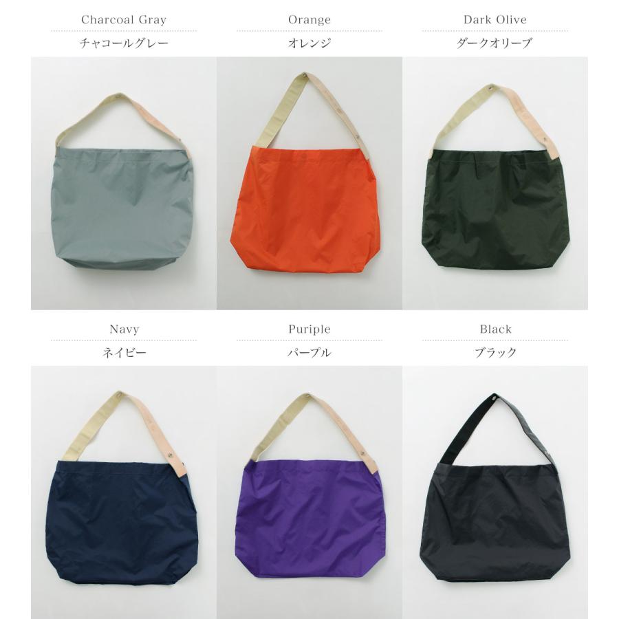 phaduA（パ・ドゥア） リップストップナイロン レザーサック/ショルダーバッグ / トートバッグ バッグインバッグ エコバッグ | ROCOCO | 07