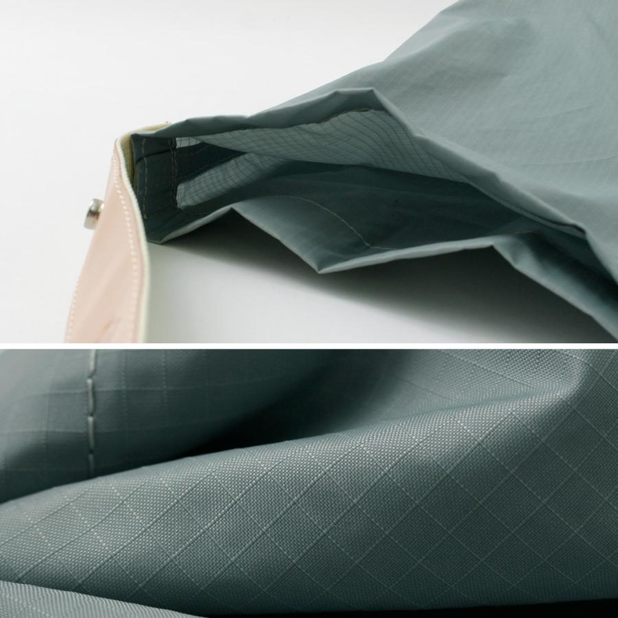 phaduA（パ・ドゥア） リップストップナイロン レザーサック/ショルダーバッグ / トートバッグ バッグインバッグ エコバッグ | ROCOCO | 11