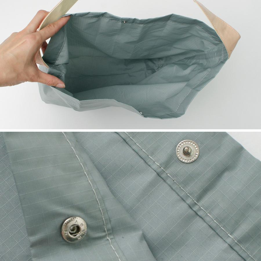 phaduA（パ・ドゥア） リップストップナイロン レザーサック/ショルダーバッグ / トートバッグ バッグインバッグ エコバッグ | ROCOCO | 15