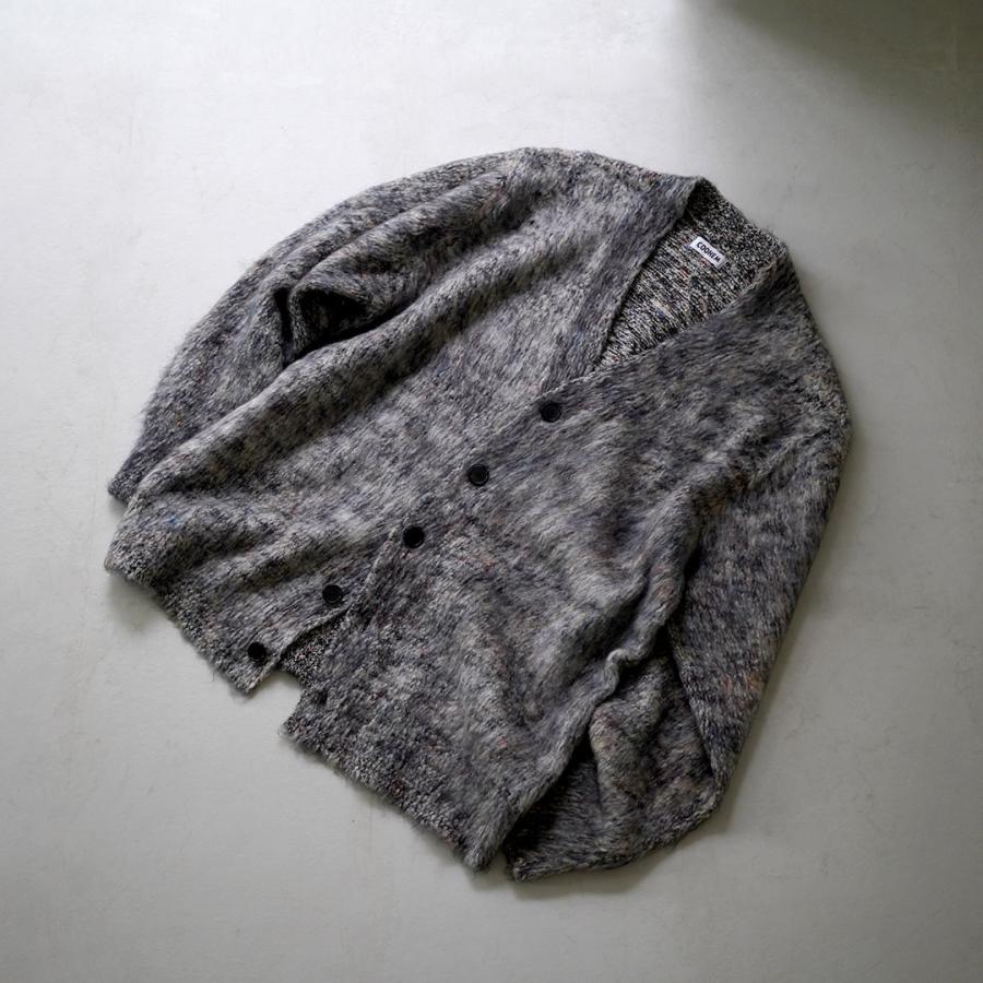 COOHEM（コーヘン） 交編 シャギードッグ カーディガン / メンズ 長袖 羽織 ニット Vネック レトロ 日本製 米冨 | Coohem | 04