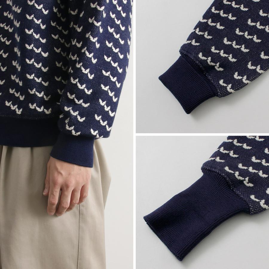 Coohem（コーヘン） ビッグ バーズアイ ニットプルオーバー / メンズ