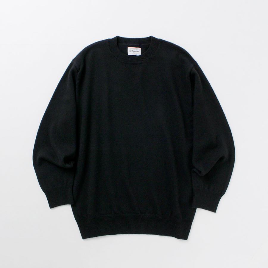 YONETOMI NEW BASIC（ヨネトミニューベーシック） リジッド カシミア ニット プルオーバー ガーメントダイ / メンズ 長袖 | Yonetomi NEW BASIC | 05